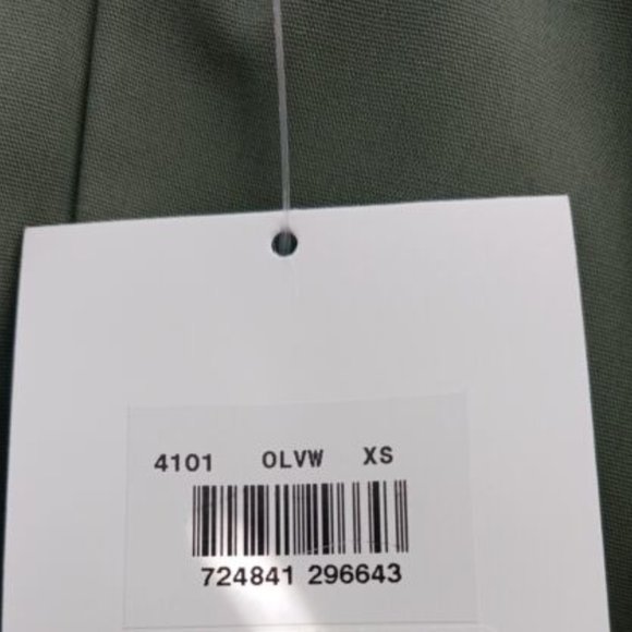 CHEROKEE WORKWEAR MEDICAL SCRUB PANTS Womens Size XS Style 4101 Drawstring Olive - Picture 10 of 10